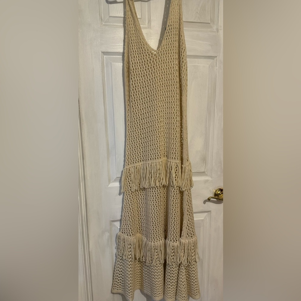 Anthropologie swim coverup lounge dress